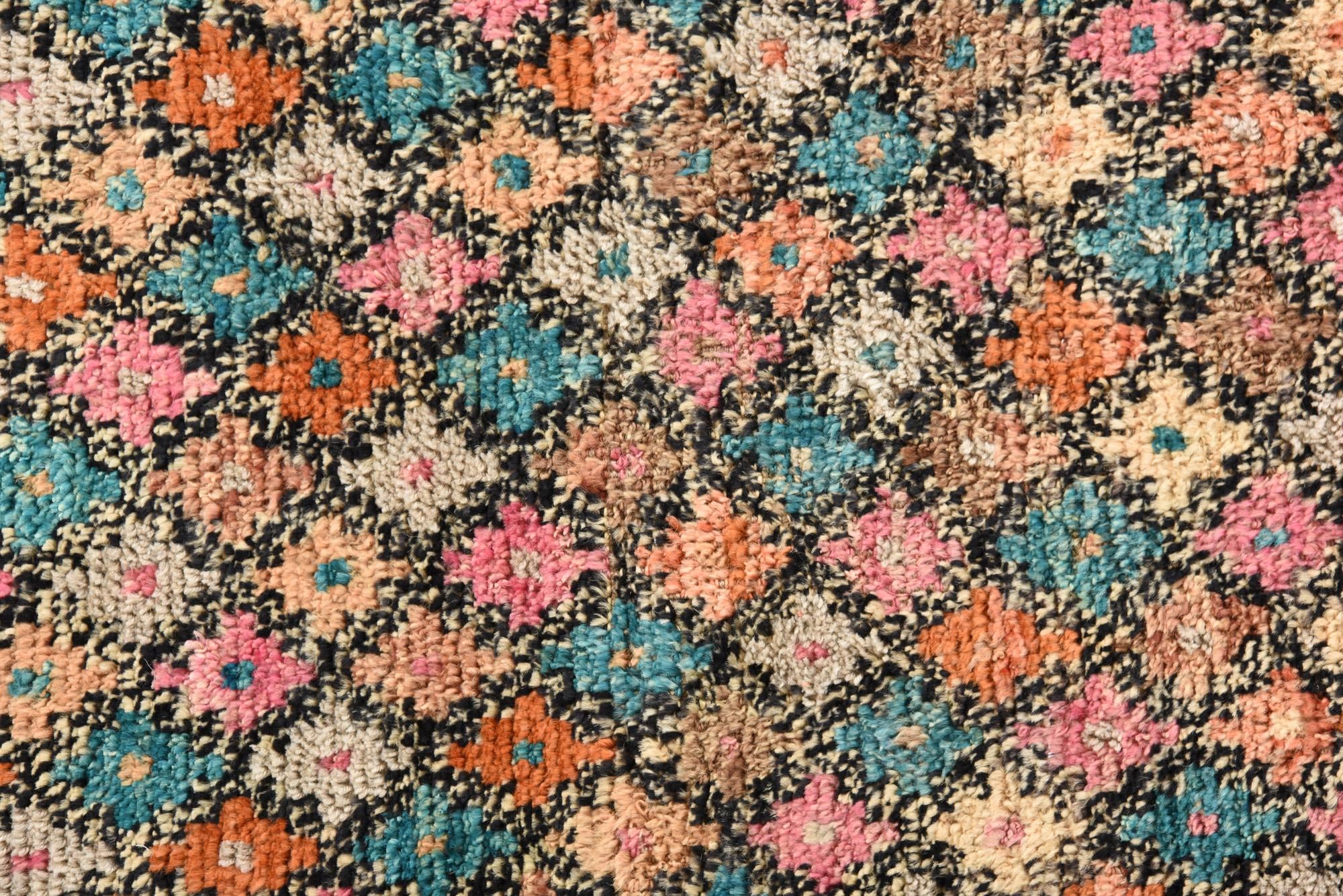 9' 7 x 12' 3 Hand Knotted Ultra Vintage Persian Wool Rug