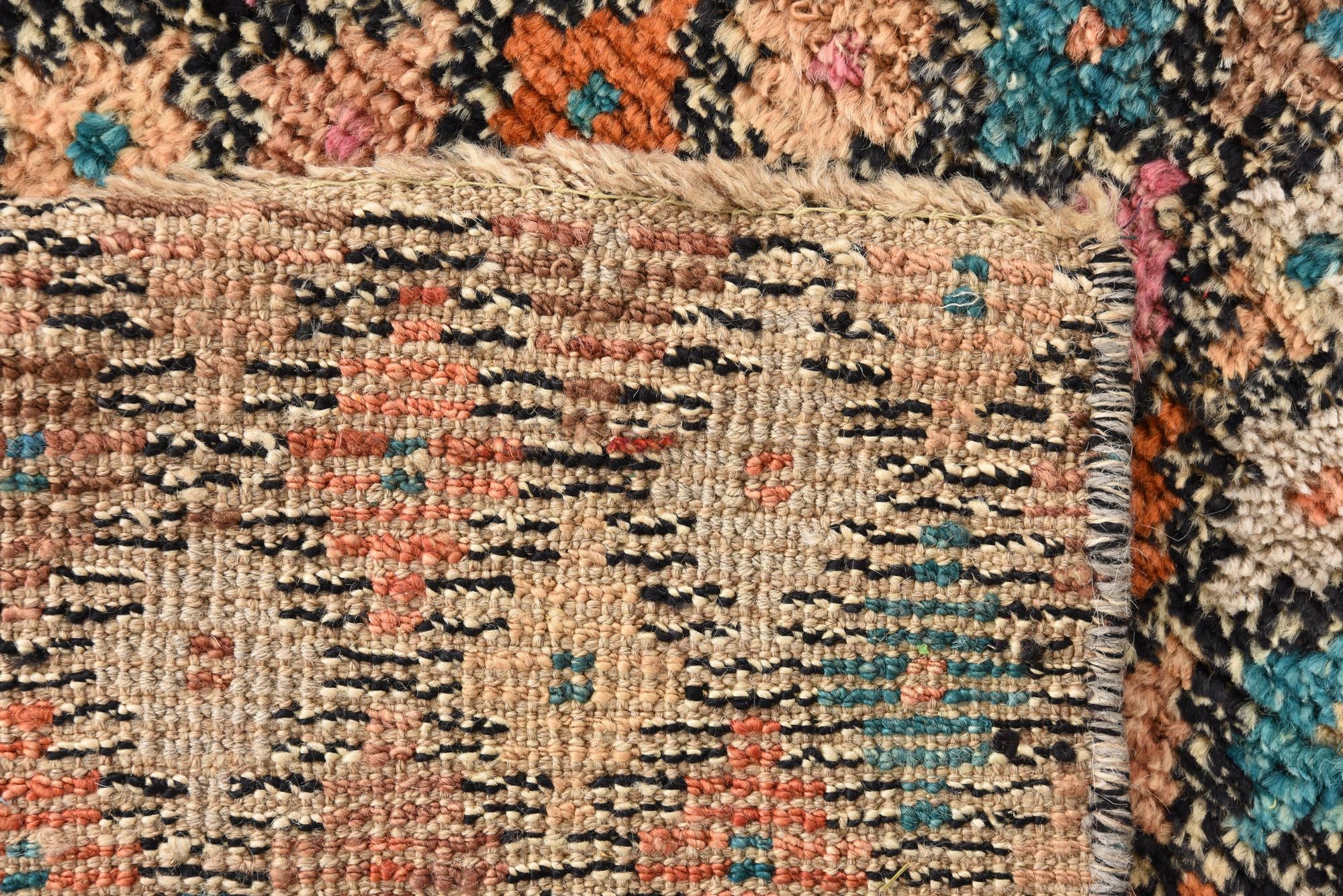 9' 7 x 12' 3 Hand Knotted Ultra Vintage Persian Wool Rug