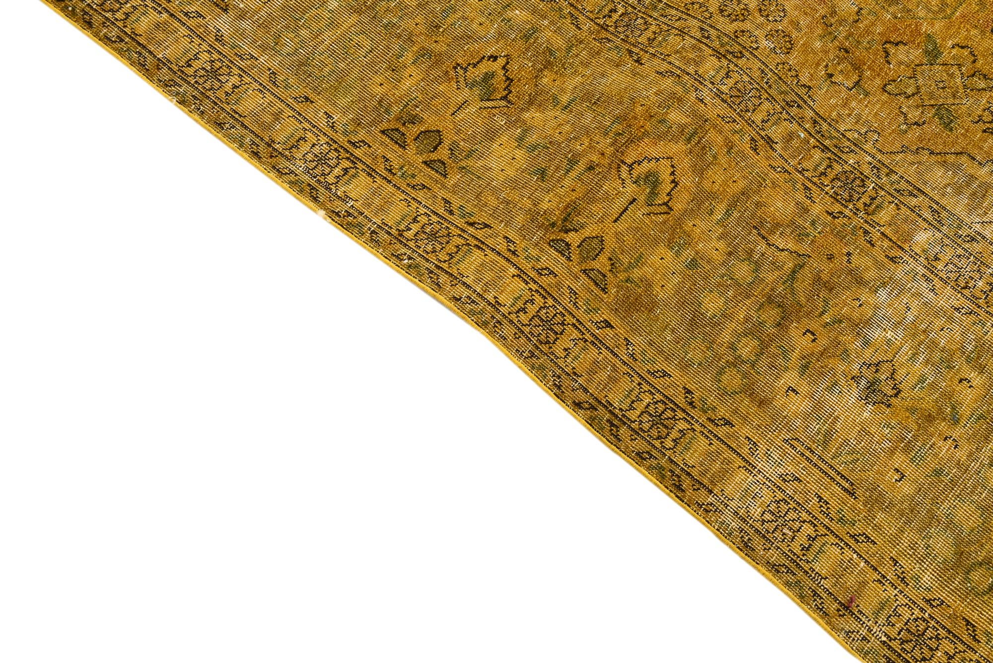 9' 7 x 12' 3 Hand Knotted Ultra Vintage Persian Wool Rug