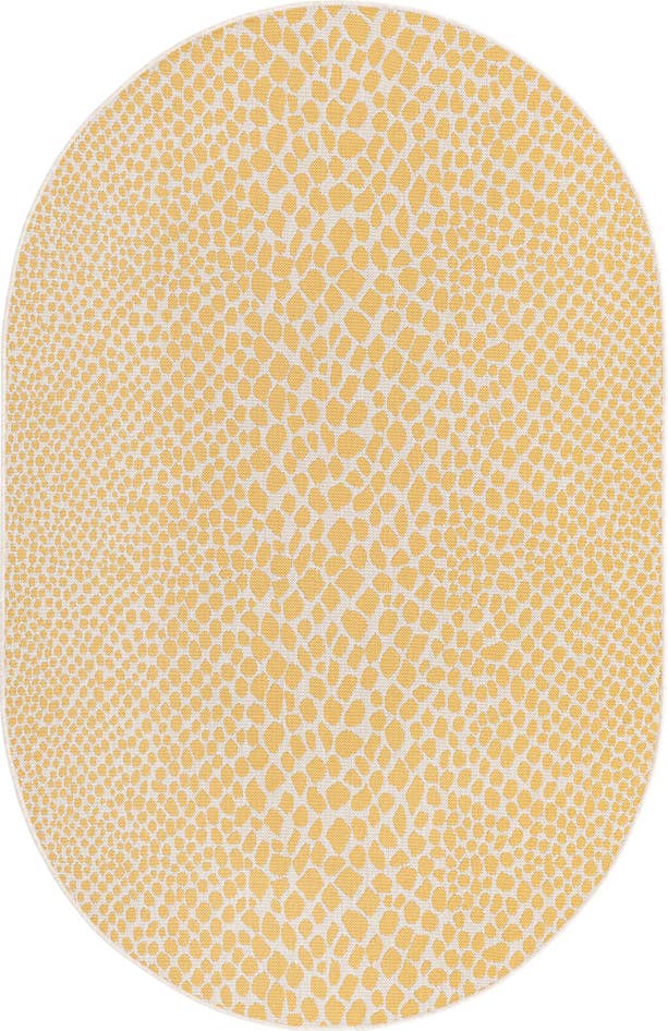 Detail image of 5' 3 x 8' Easy-Clean Jill Zarin Cape Town Indoor / Outdoor Oval Rug