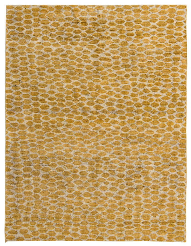 Detail image of 6' 1 x 9' Hand Knotted Darya Wool Rug
