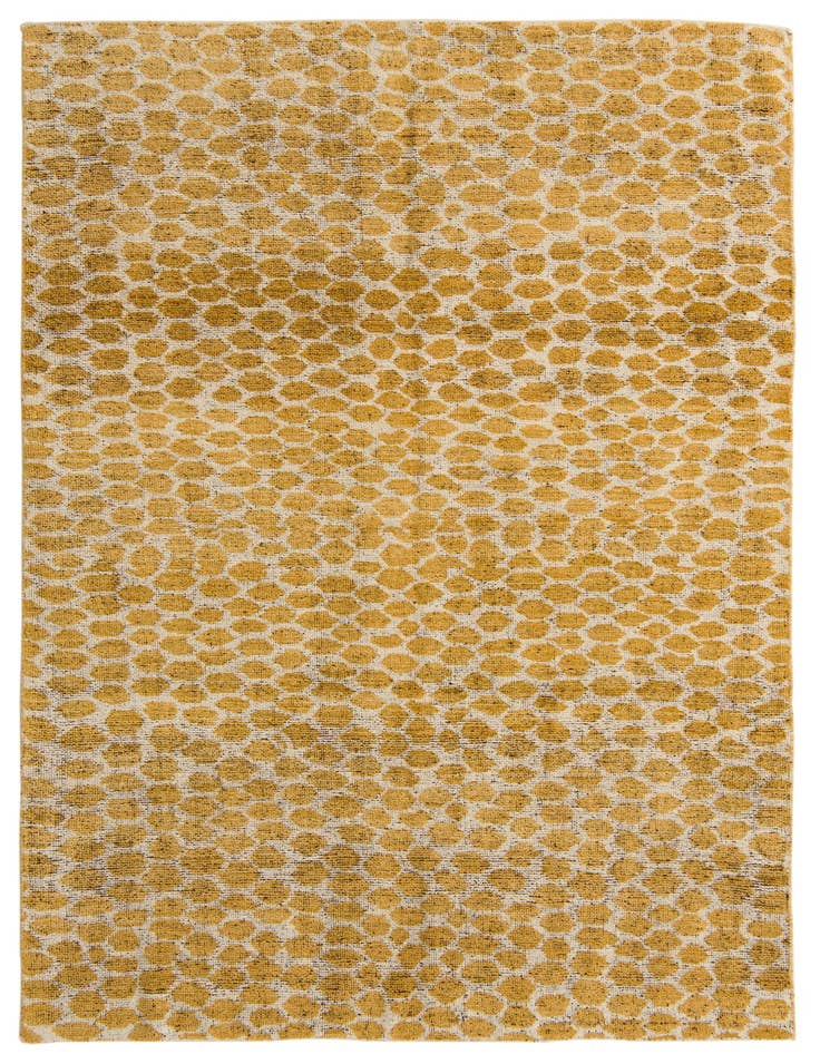 Detail image of 6' 1 x 9' 1 Hand Knotted Darya Wool Rug