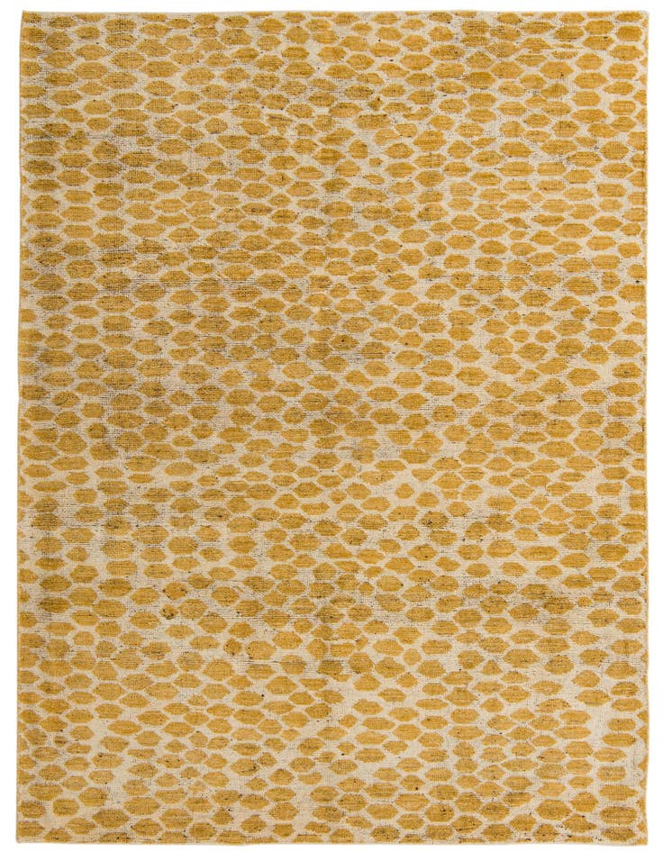 Detail image of 6' 1 x 9' 2 Hand Knotted Darya Wool Rug