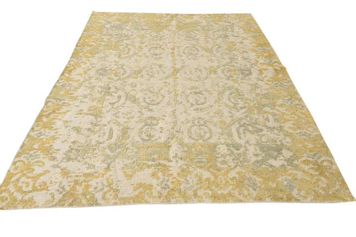 5' 10 x 9' 1 Hand Knotted Darya Wool Rug