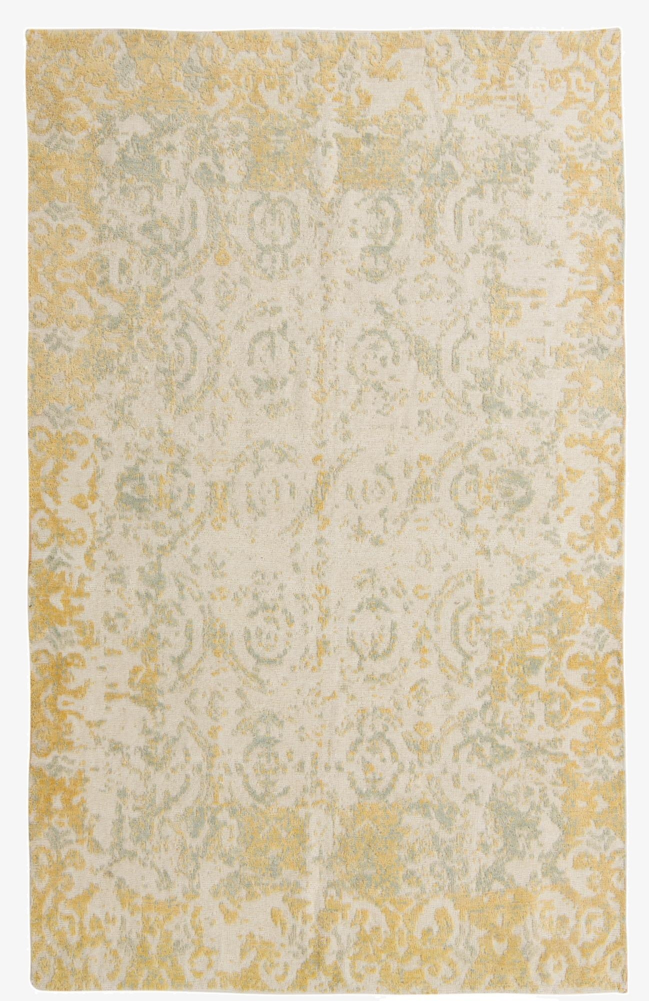 5' 10 x 9' 1 Hand Knotted Darya Wool Rug