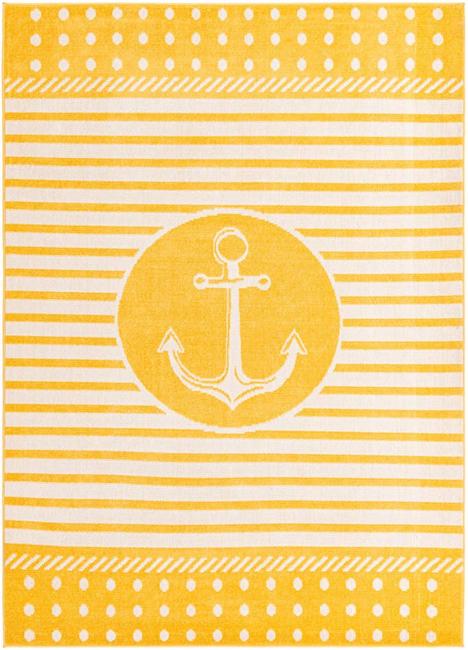 Detail image of 5' 3 x 7' 7 Easy-Clean Indoor / Outdoor Rug