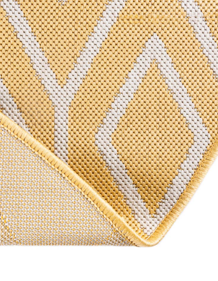 Detail image of 4' x 4'  Washable Jill Zarin Turks and Caicos Indoor / Outdoor Round Rug