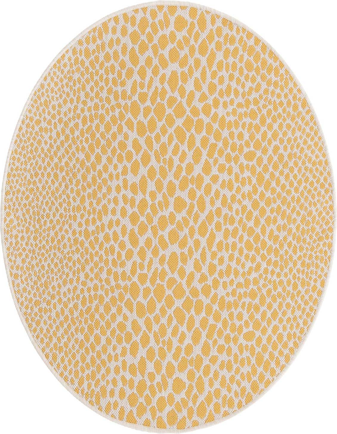 4' x 4' Easy-Clean Jill Zarin Cape Town Indoor / Outdoor Round Rug