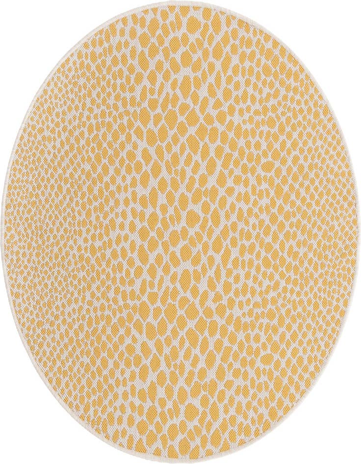 Detail image of 4' x 4' Easy-Clean Jill Zarin Cape Town Indoor / Outdoor Round Rug