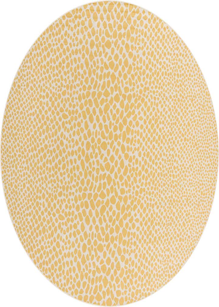 10' 8 x 10' 8 Easy-Clean Jill Zarin Cape Town Indoor / Outdoor Round Rug