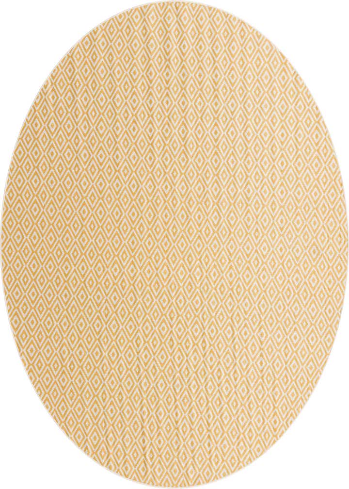 10' 8 x 10' 8 Easy-Clean Jill Zarin Costa Rica Indoor / Outdoor Round Rug
