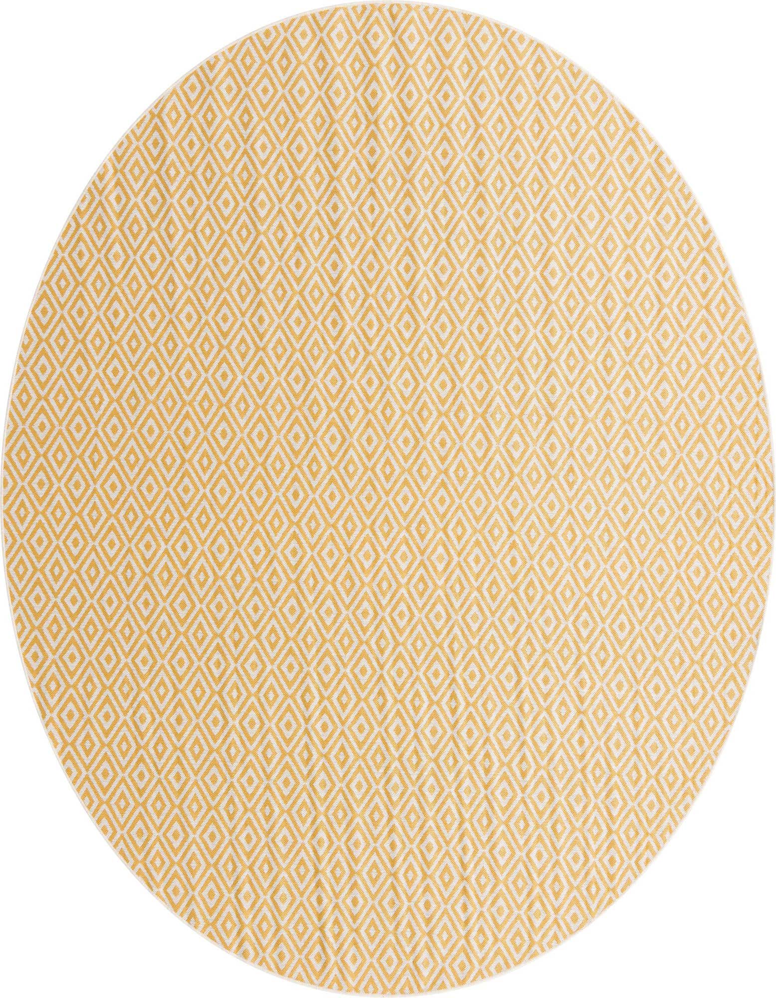 10' 8 x 10' 8 Easy-Clean Jill Zarin Costa Rica Indoor / Outdoor Round Rug
