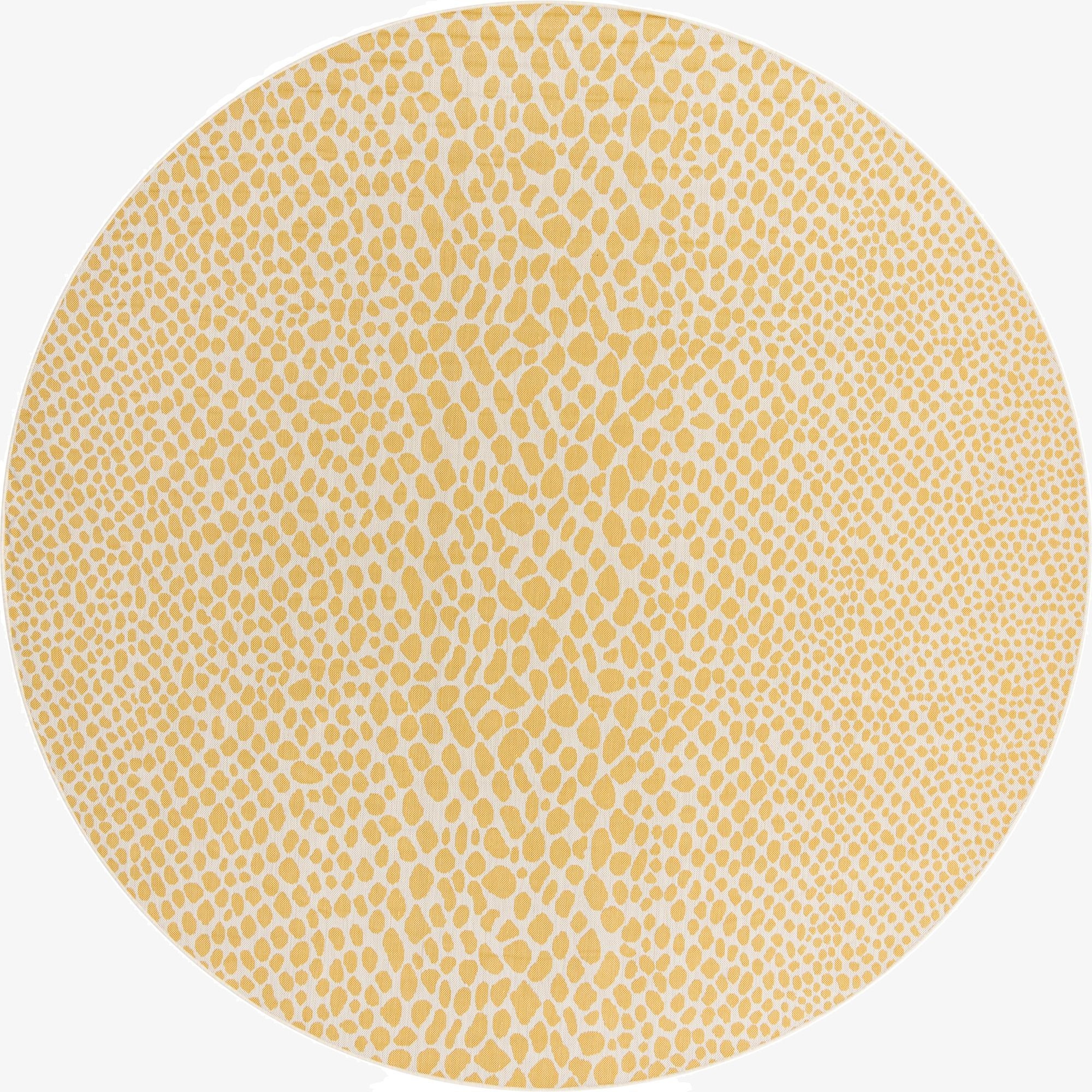 10' 8 x 10' 8  Washable Jill Zarin Cape Town Indoor / Outdoor Round Rug