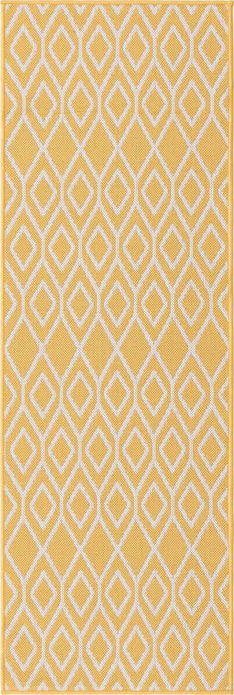 2' x 6' Easy-Clean Jill Zarin Turks and Caicos Indoor / Outdoor Runner Rug