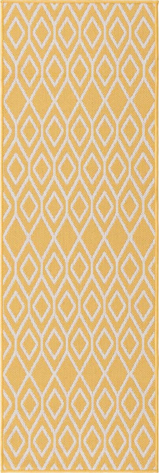Detail image of 2' x 6' Easy-Clean Jill Zarin Turks and Caicos Indoor / Outdoor Runner Rug