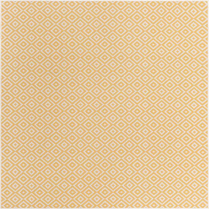7' 10 x 7' 10 Easy-Clean Jill Zarin Costa Rica Indoor / Outdoor Square Rug