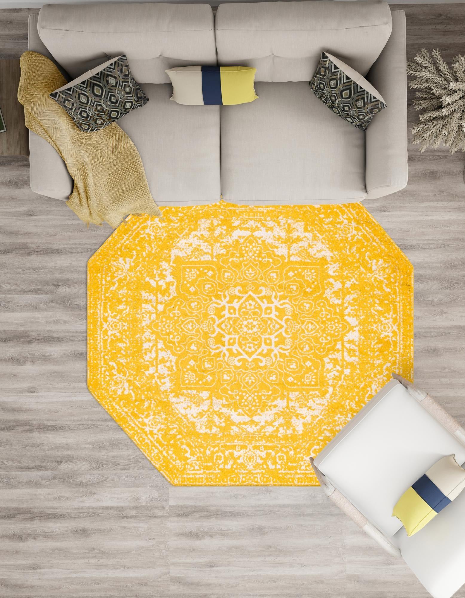 5' 3 x 5' 3 Arlington Octagon Rug