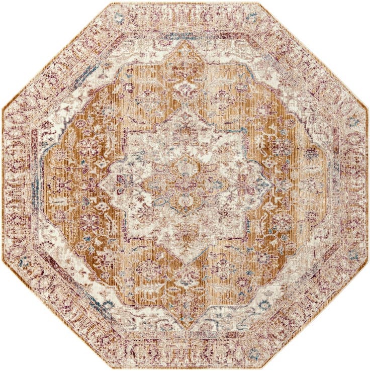Detail image of 7' 10 x 7' 10 Deepa Octagon Rug