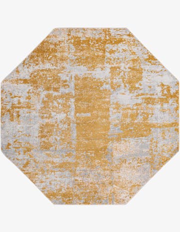 Yellow Finsbury Octagon Rug