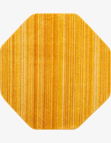 Yellow Gemstone Octagon Rug