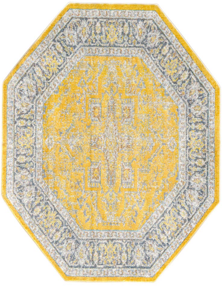 Detail image of 5' x 5' Havana Octagon Rug
