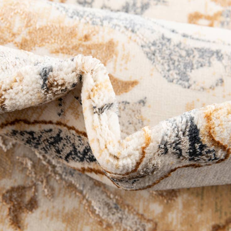 Detail image of 5' 3 x 5' 3 Highbury Octagon Rug