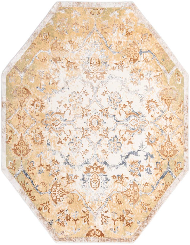 Detail image of 7' 10 x 7' 10 Highbury Octagon Rug