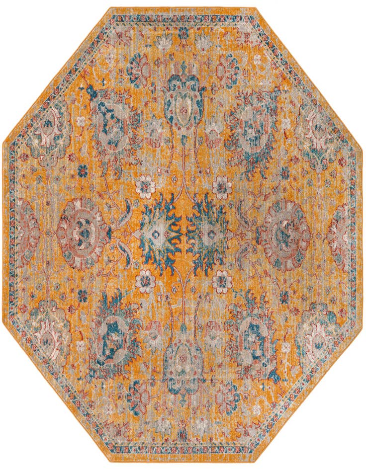 Detail image of 7' 10 x 7' 10 Lola Octagon Rug