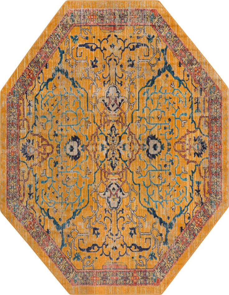 Detail image of 7' 10 x 7' 10 Lola Octagon Rug
