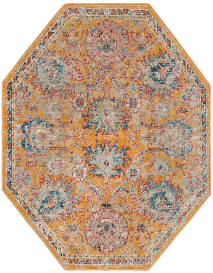 Detail image of 4' x 4' Lola Octagon Rug