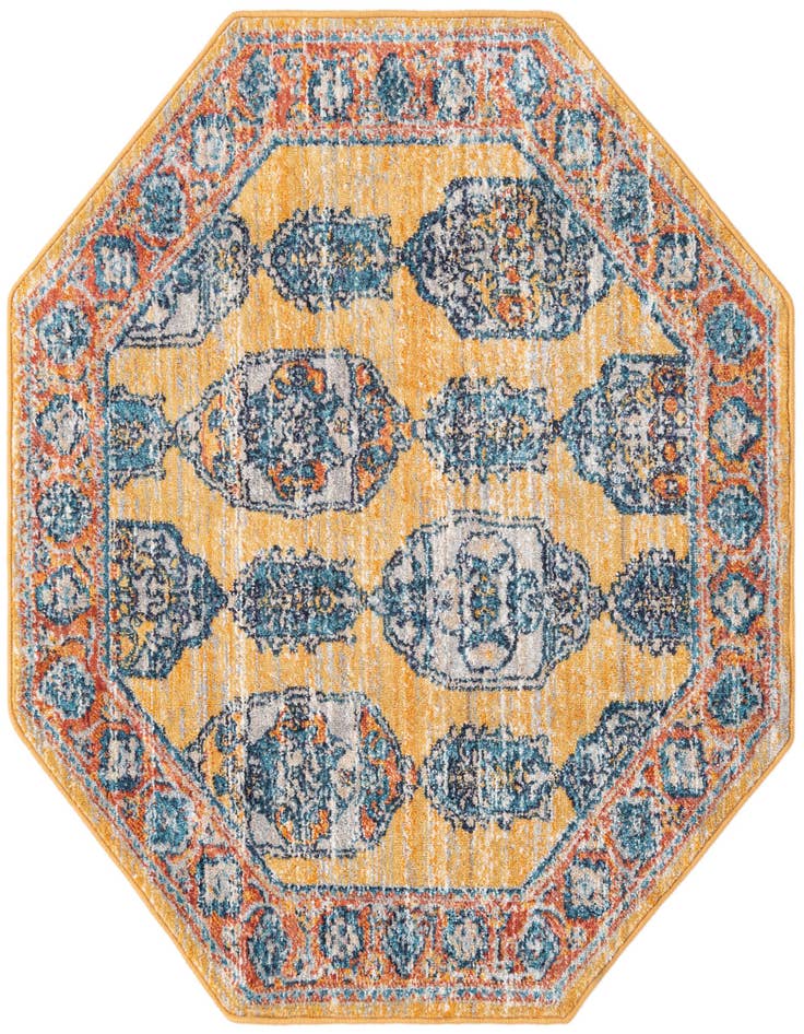 Detail image of 4' x 4' Lola Octagon Rug