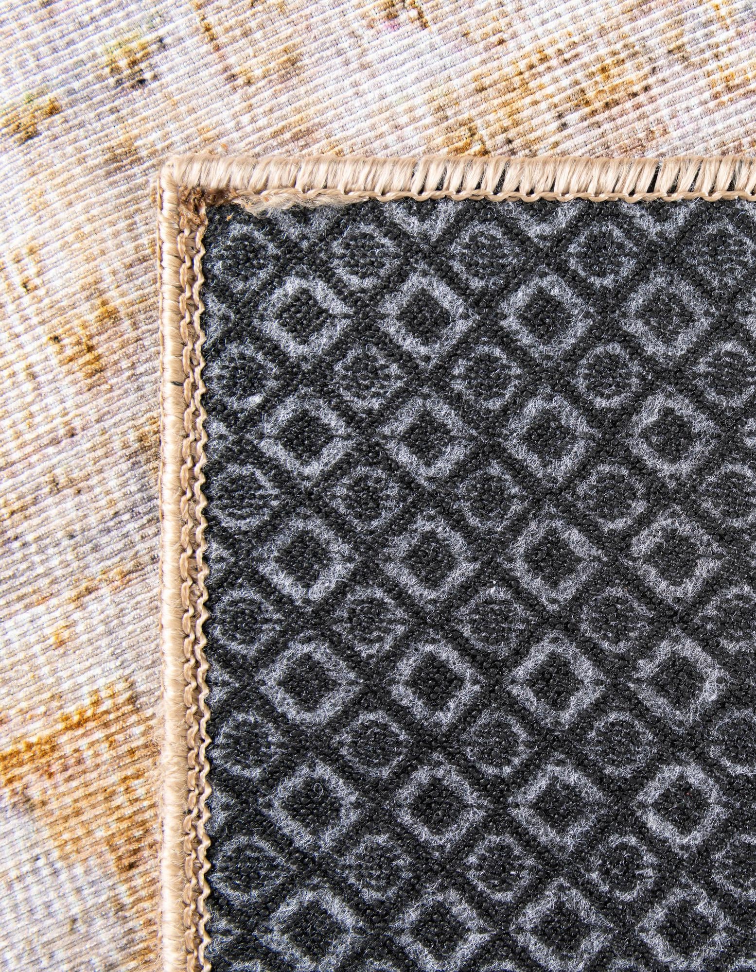 7' 6 x 7' 6 Washable Timeless Octagon Rug
