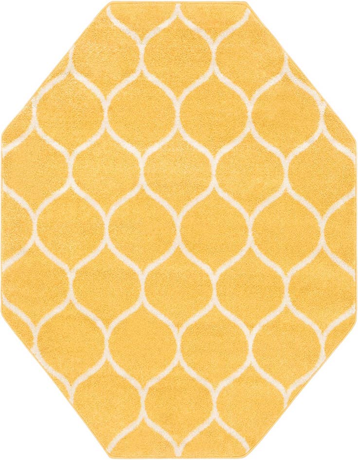 Detail image of 5' 3 x 5' 3 Trellis Frieze Octagon Rug