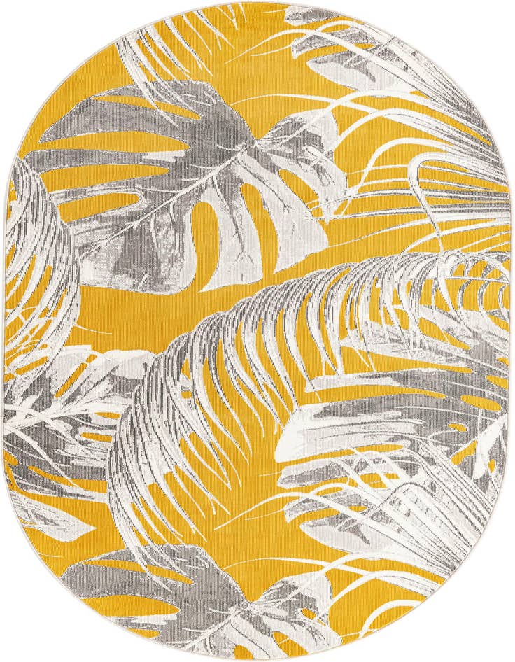 Detail image of 5' 3 x 7' 10 Blossom Oval Rug