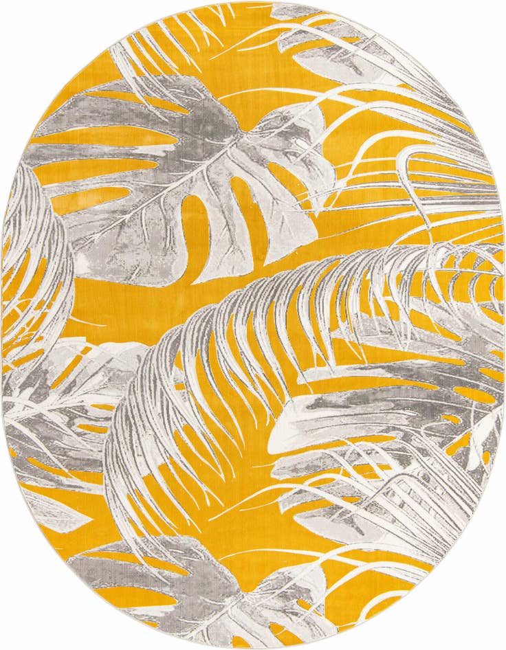 Detail image of 7' 10 x 10' Blossom Oval Rug