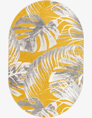 5' 3 x 7' 10 Blossom Oval Rug