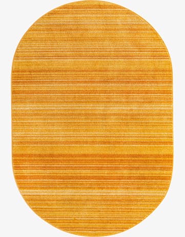 5' 3 x 8' Gemstone Oval Rug