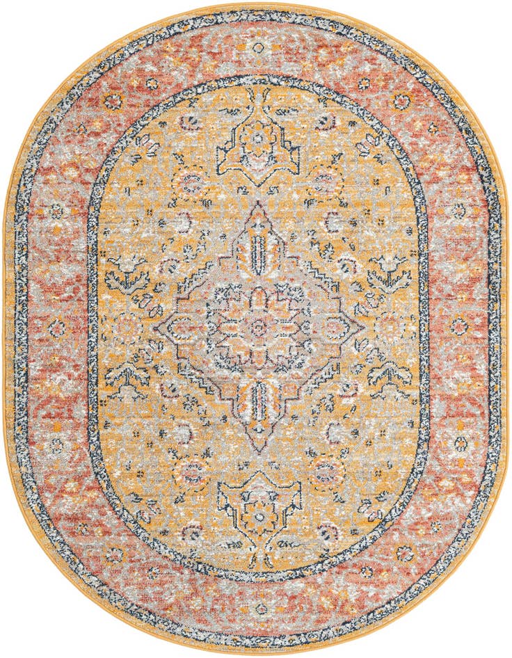 Detail image of 4' x 6' Lola Oval Rug