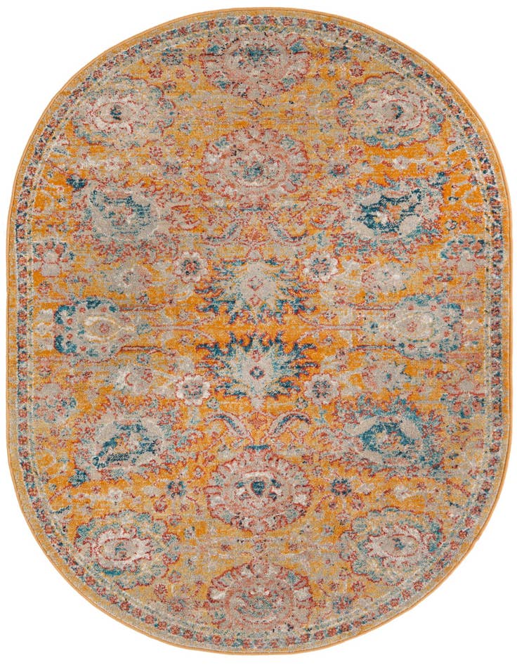 Detail image of 4' x 6' Lola Oval Rug