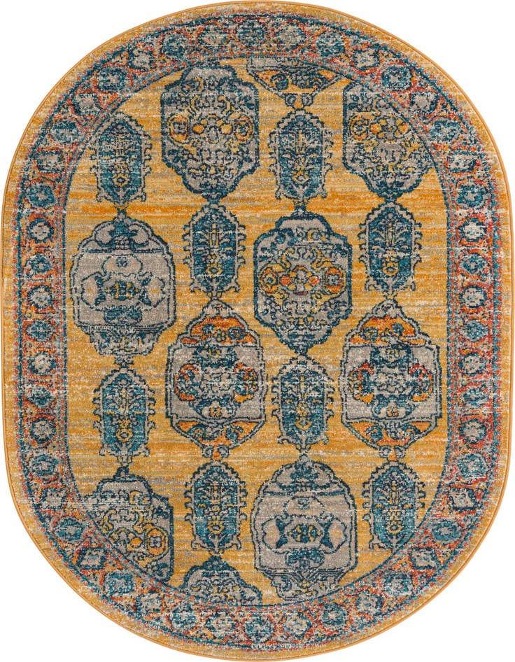 Detail image of 4' x 6' Lola Oval Rug