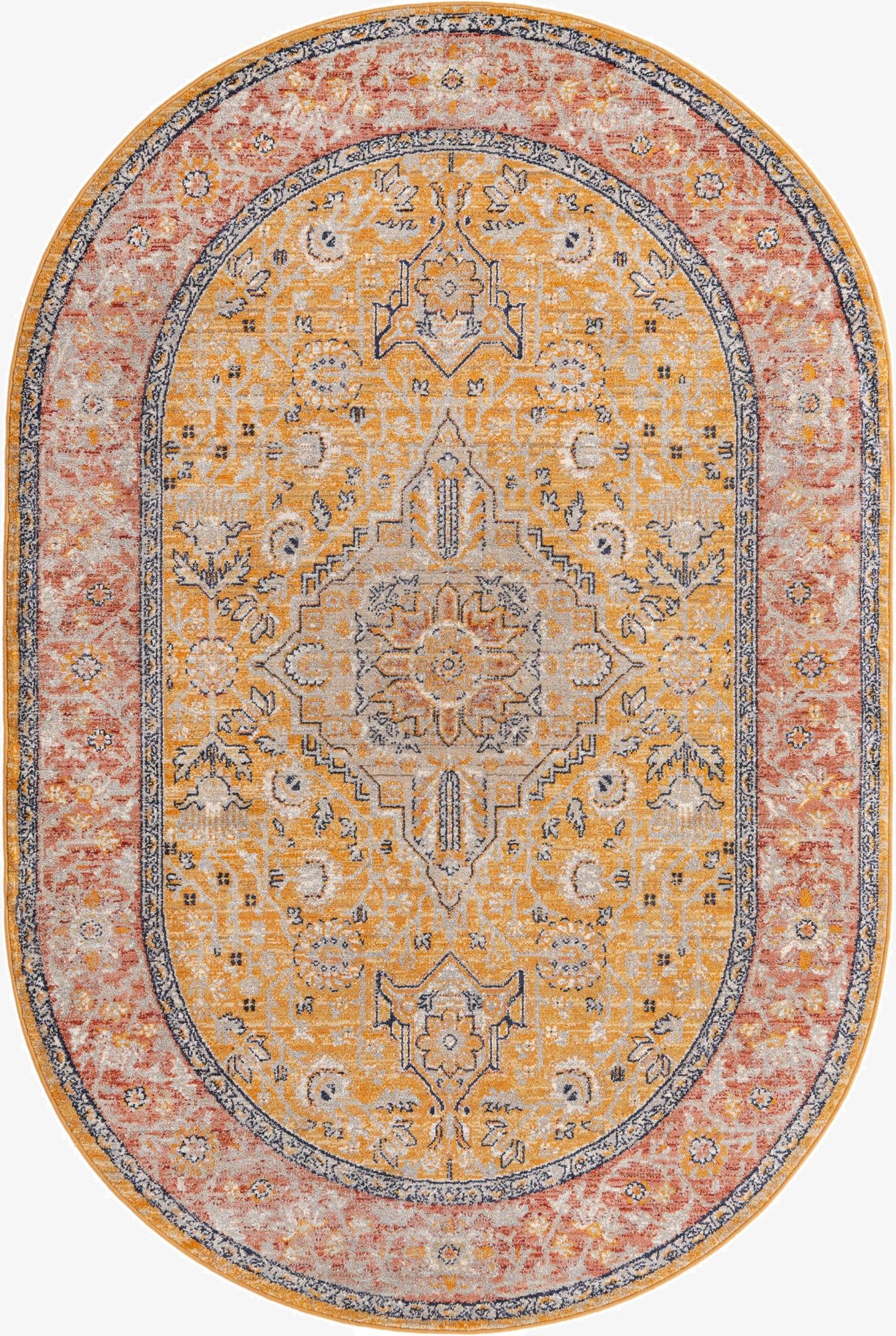 5' 3 x 8' Lola Oval Rug