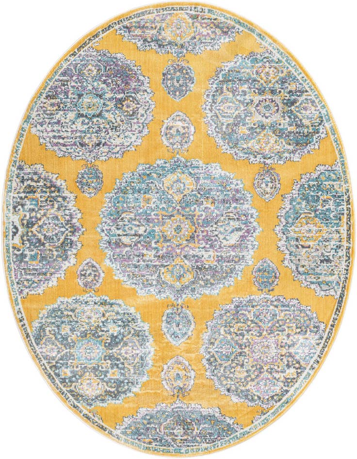 Detail image of 5' 5 x 8' Paragon Oval Rug