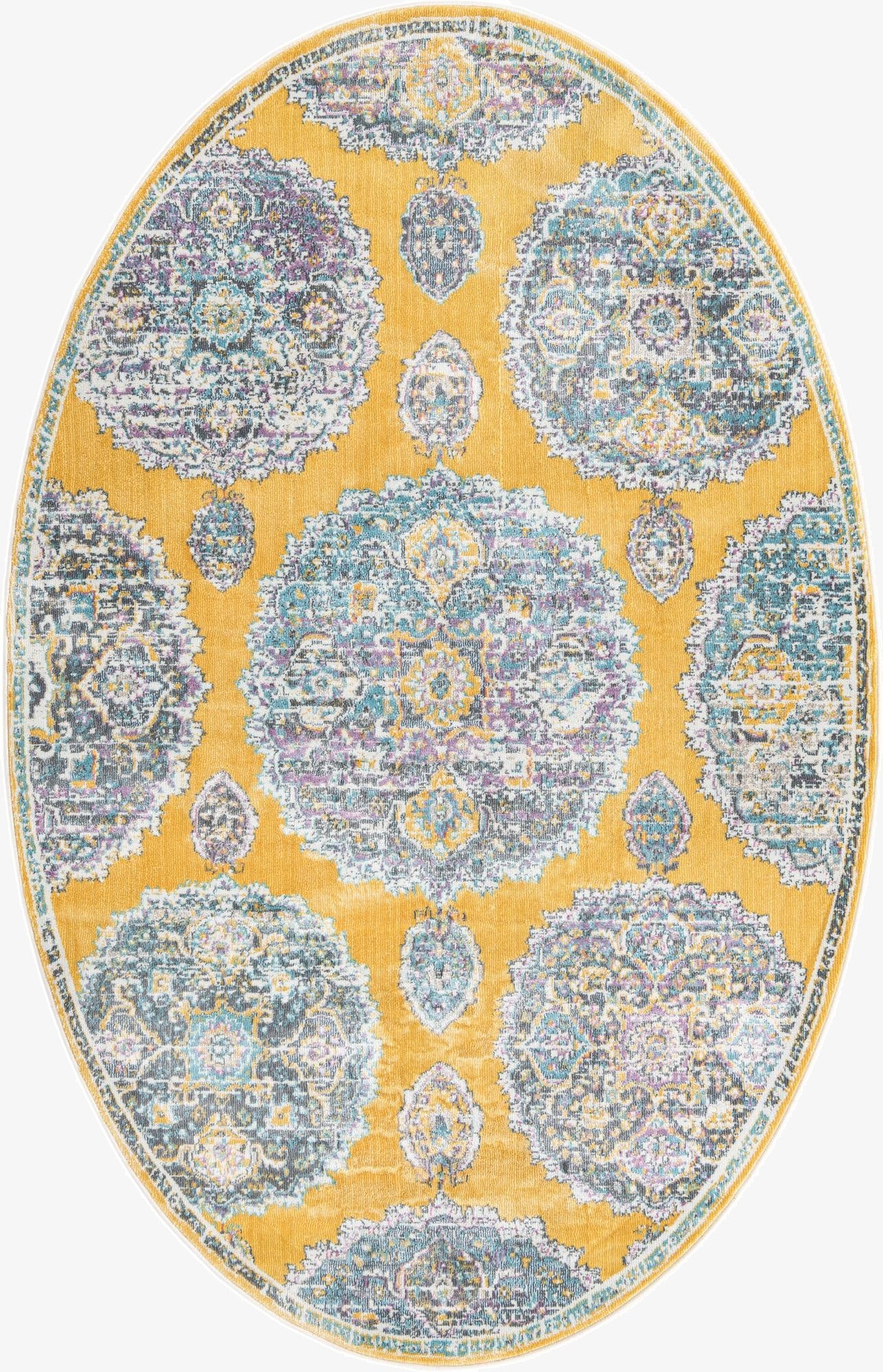 5' 5 x 8' Paragon Oval Rug