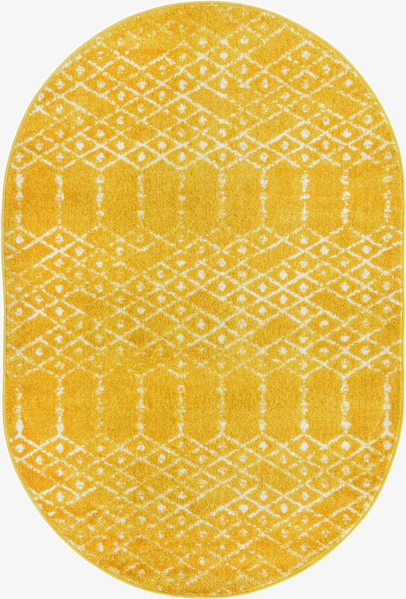 4' x 6' Paxon Trellis Oval Rug
