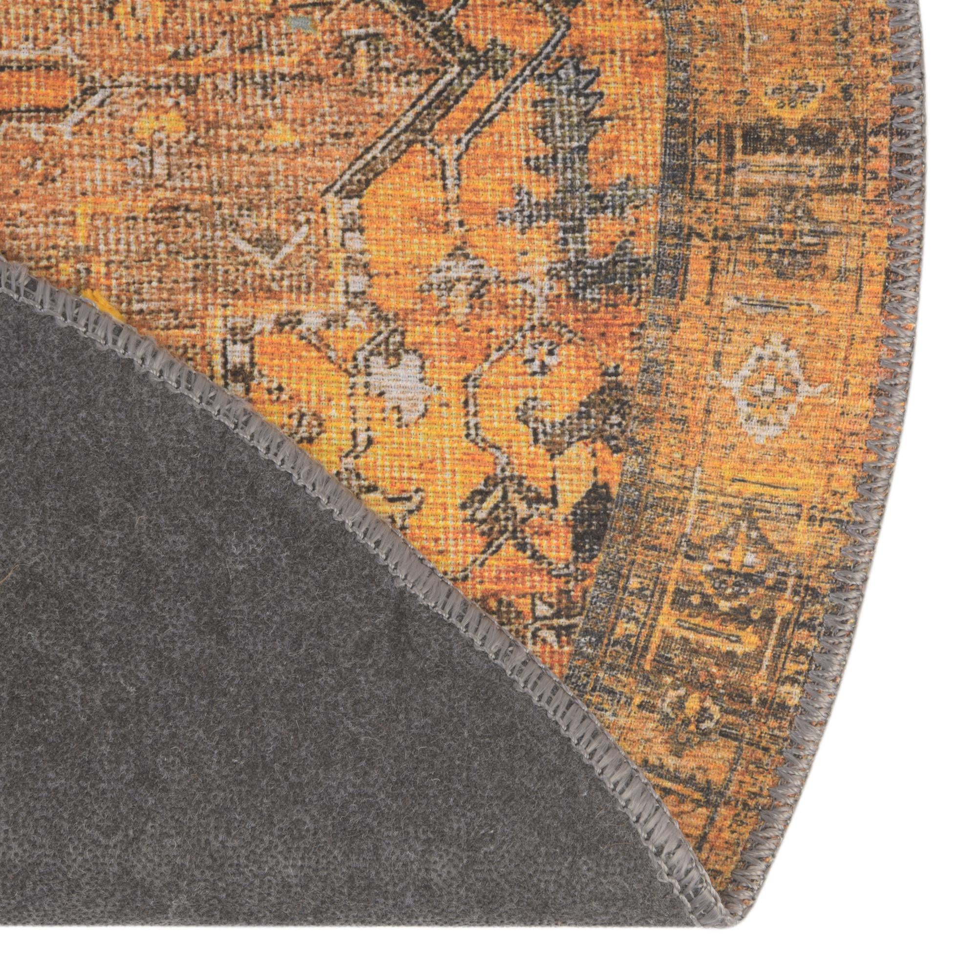 2' x 3' Washable Timeless Oval Rug