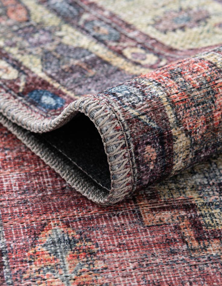 Detail image of 5' 3 x 8' Washable Maahru Oval Rug