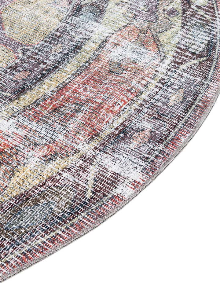 5' 3 x 8' Washable Maahru Oval Rug