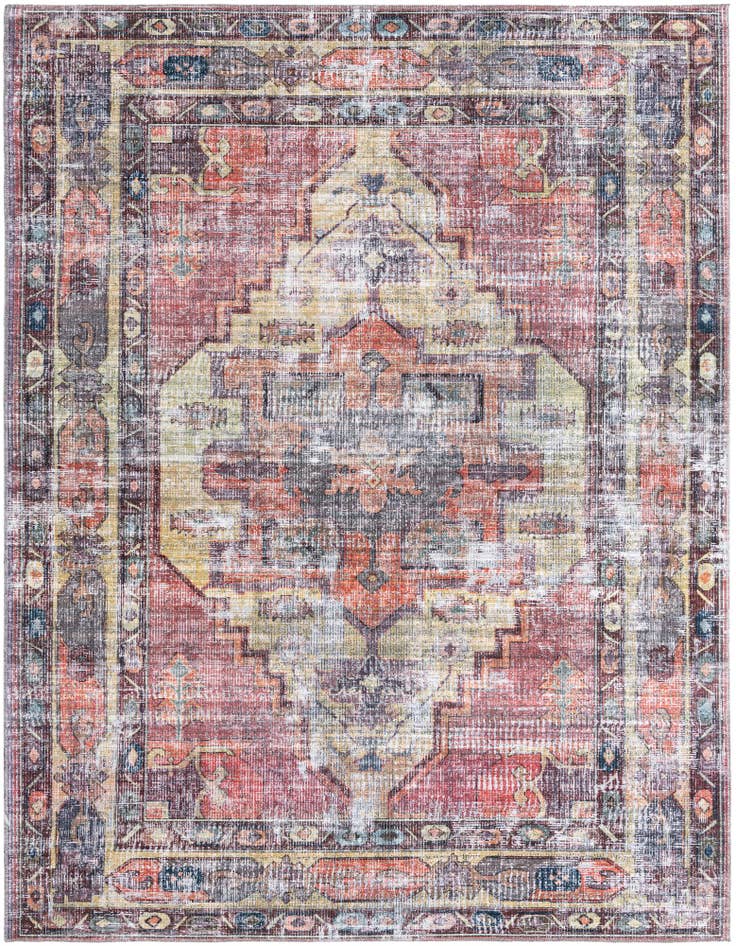 Detail image of 7' 10 x 10' Washable Maahru Rug
