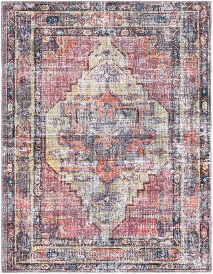 Detail image of 6' x 9' Washable Maahru Rug