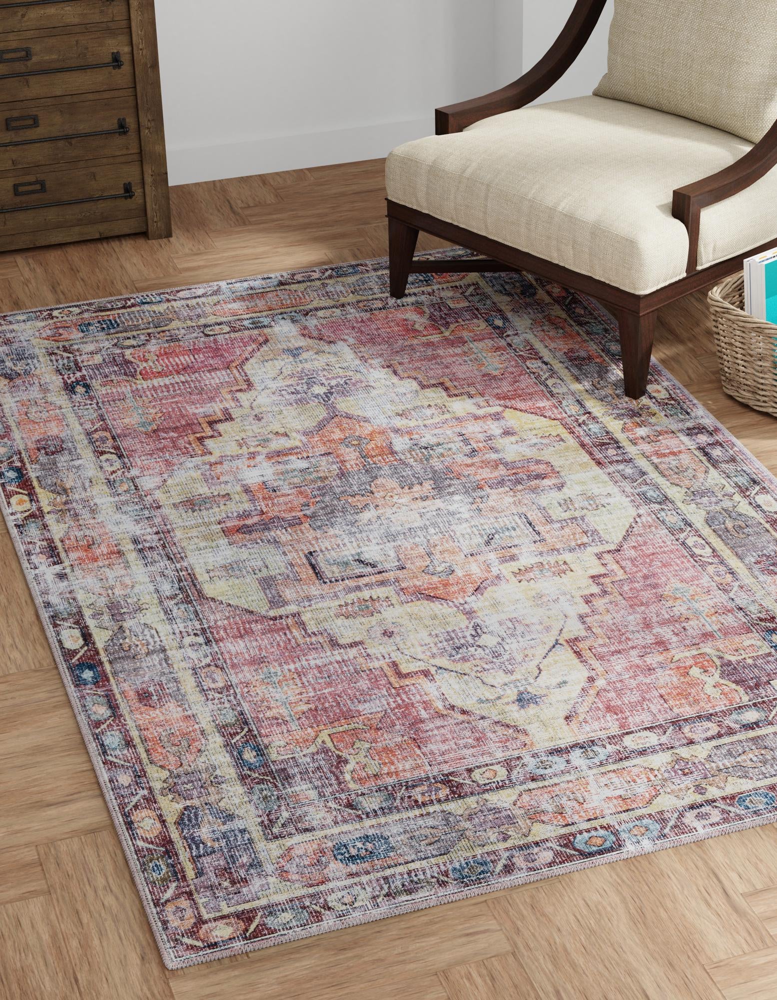 2' x 3' Washable Maahru Rug